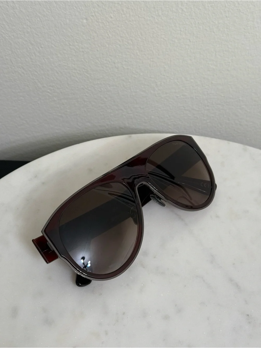 Tom Ford Lyle-02 TF1074 48T Brown Aviator Sunglasses - new